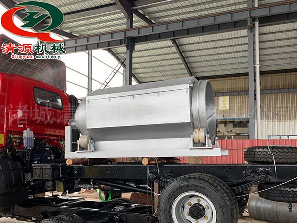 發往四川資陽的轉鼓濃縮機二臺