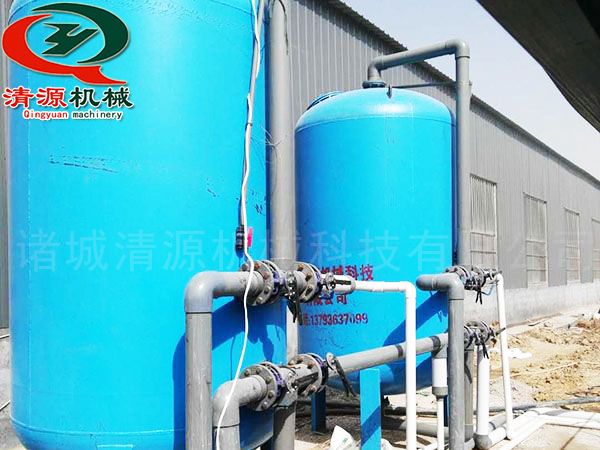 機(jī)械過濾器安裝現(xiàn)場