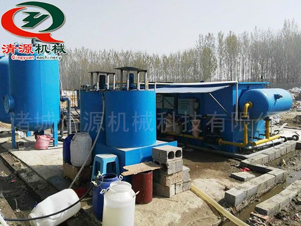 塑料污水處理設(shè)備安裝現(xiàn)場