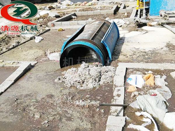 微濾機(jī)安裝現(xiàn)場